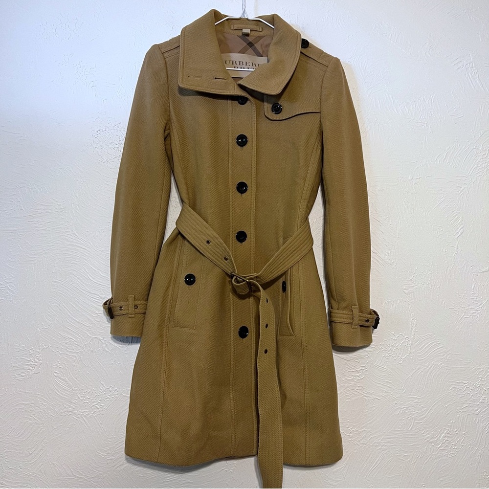 Burberry Tan Trench Coat